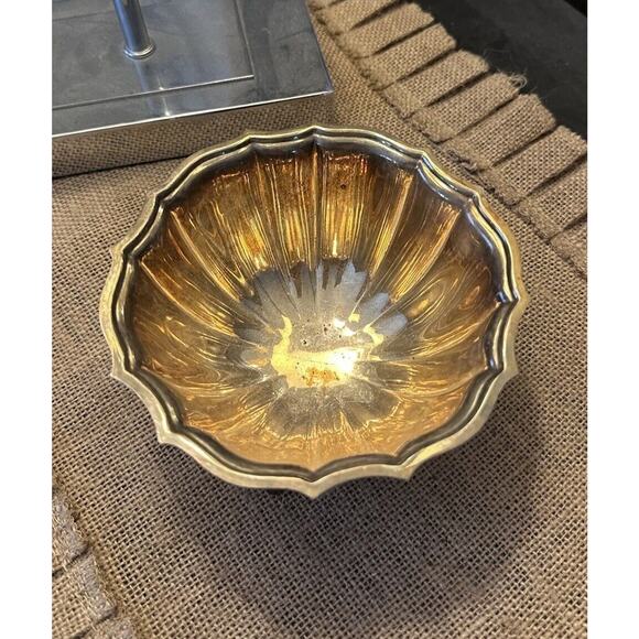 International Silver Co. Chippendale 6" Round Nut Relish Dish Bowl - Picture 1 of 5